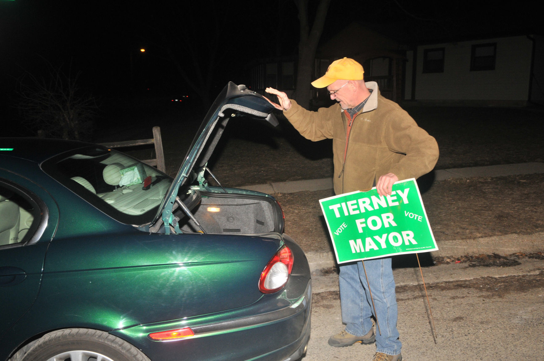 April 2013 -- Tierney elected mayor